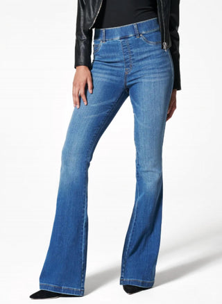 Spanx - Calça Jeans Flare Oceano