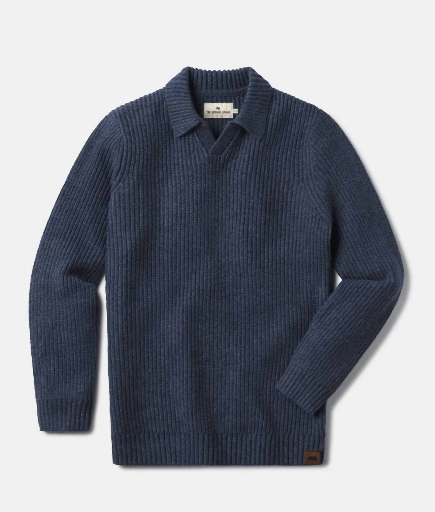 The Normal Brand - Marled Polo Sweater