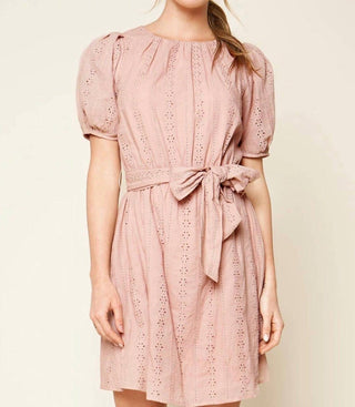 Sugarlips - Vestido Westwood com mangas bufantes e ilhós