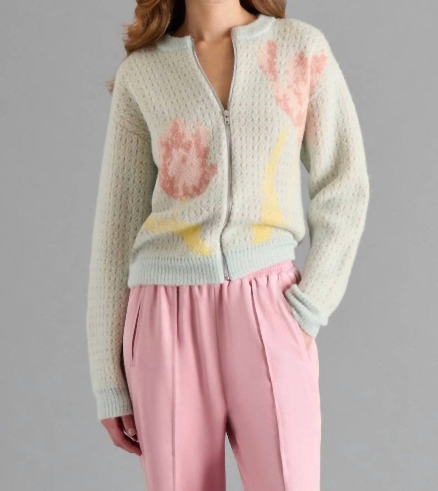 Steve Madden - Jena Long Sleeve Sweater Jacket