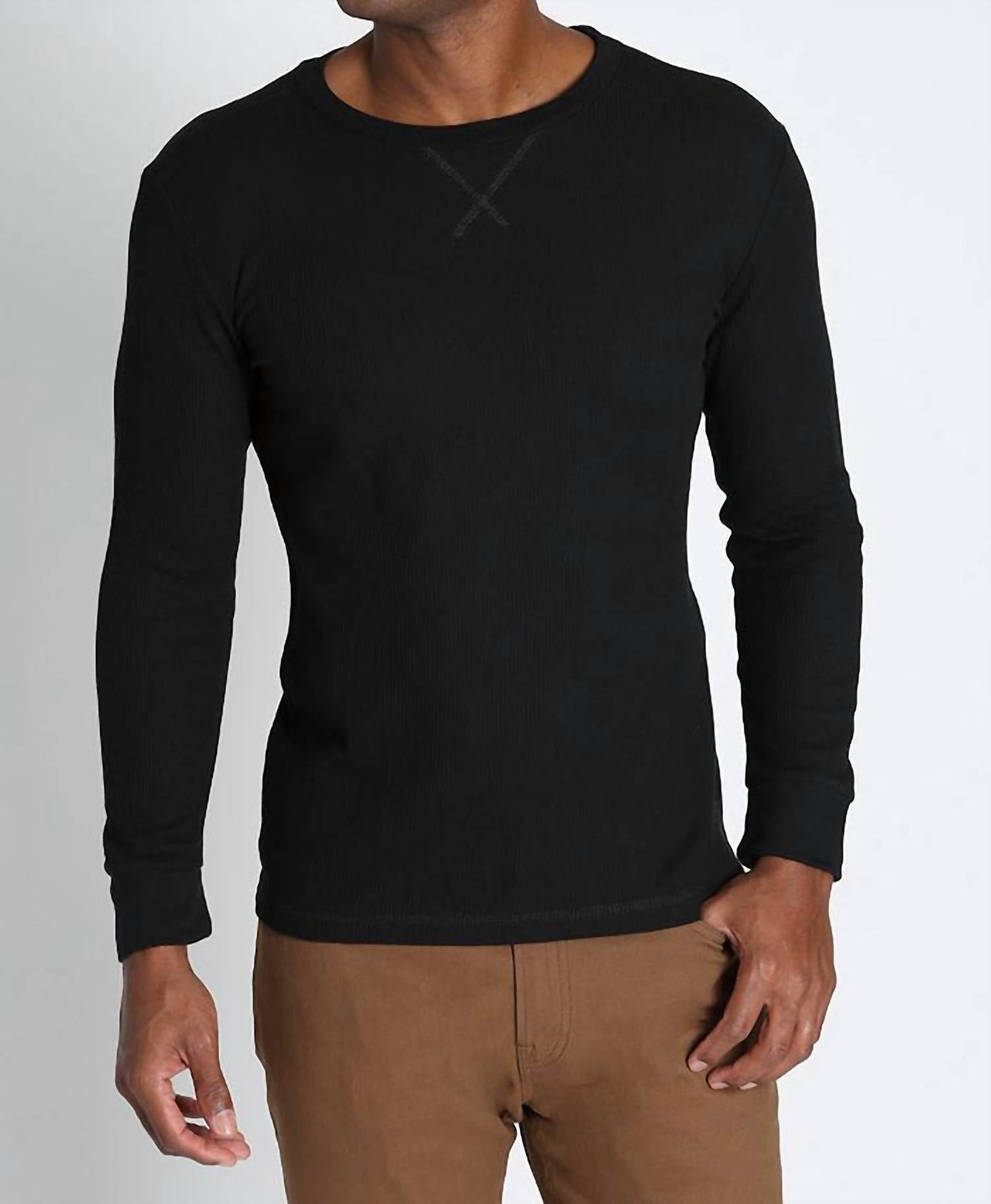 Jachs New York - Classic Waffle Crewneck Sweatshirt