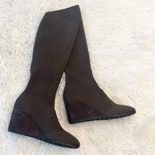 Eileen Fisher - Women's Kasana Stretch Knit Pull On Boots