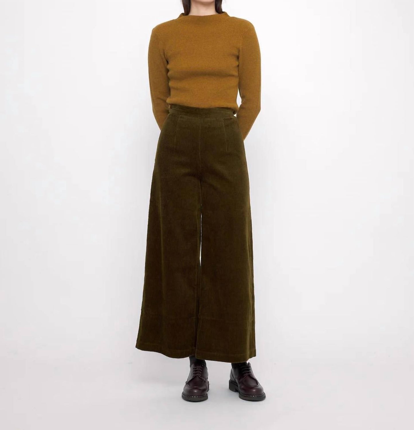 7115 By Szeki - Classic Wide Leg Trouser