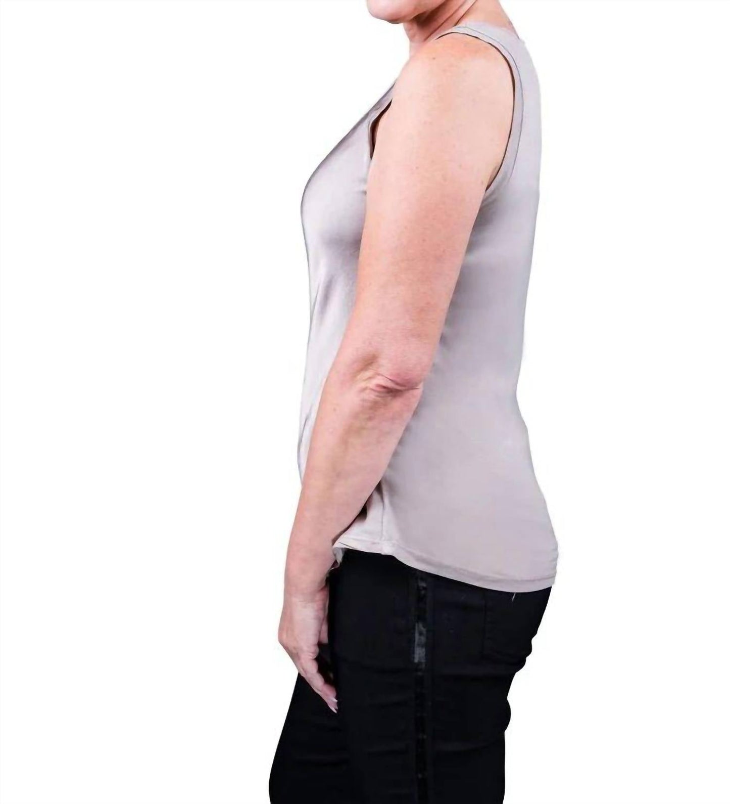 Tees By Tina - Saphire Viscose Sheen Tank