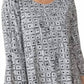 Habitat - Core Travel Cubism Pleated Sleeve Tee