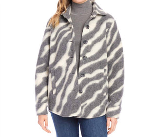 Karen Kane - Jaqueta Camisa Escovada