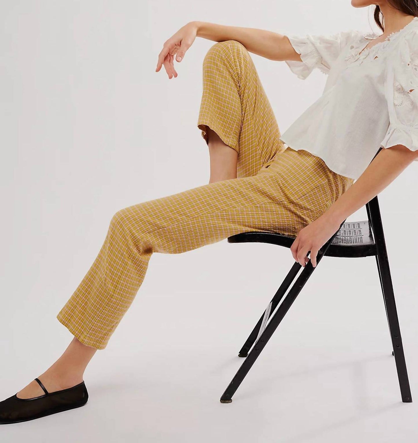 Free People - In My Feelings Slim Crop Pants