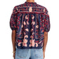 Farm Rio - Boho Floral Scarf Blouse