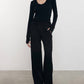 Enza Costa - Cashmere Easy Cuffed U Top
