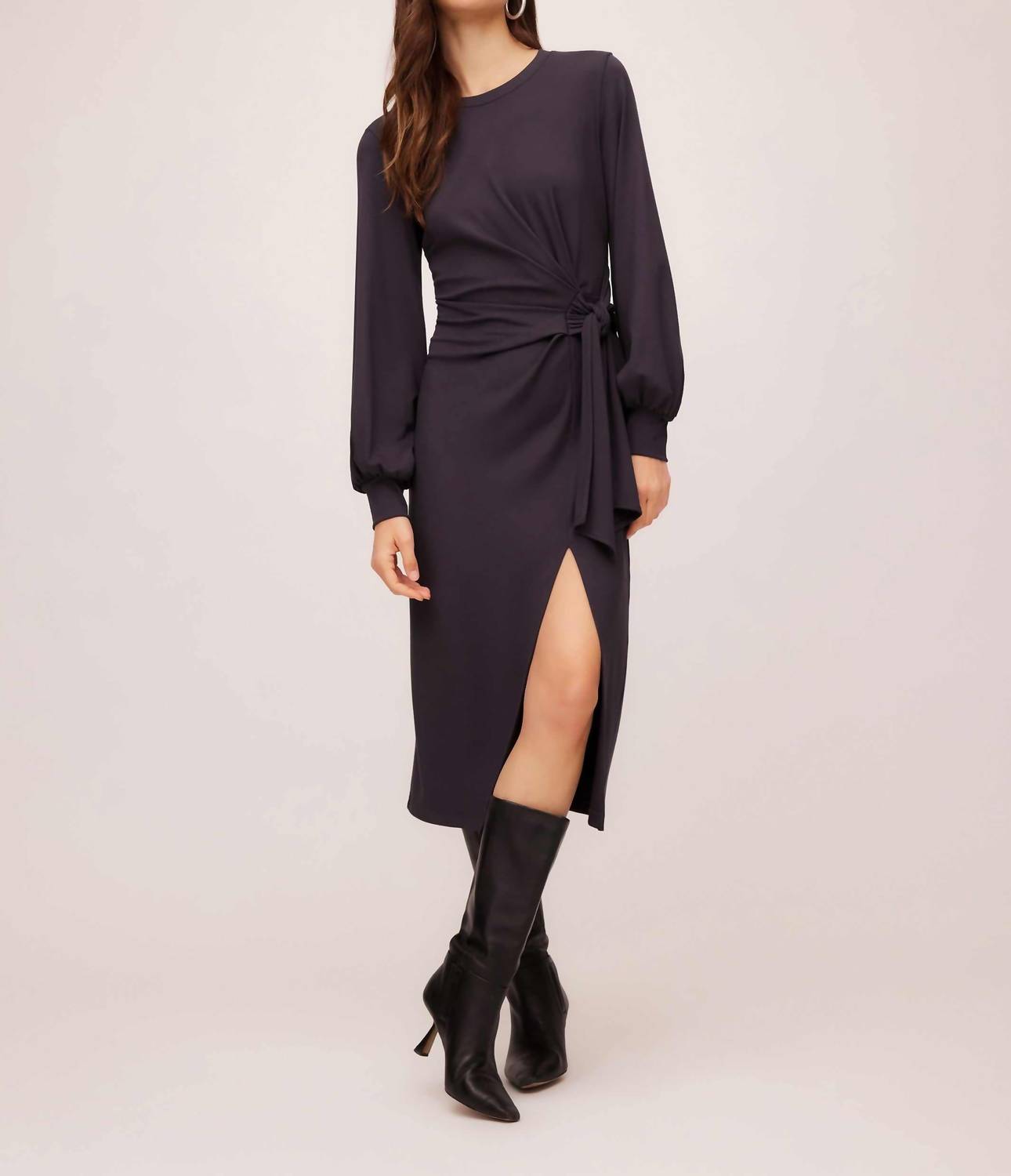 Fifteen Twenty - Addie Side Slit Midi Dress