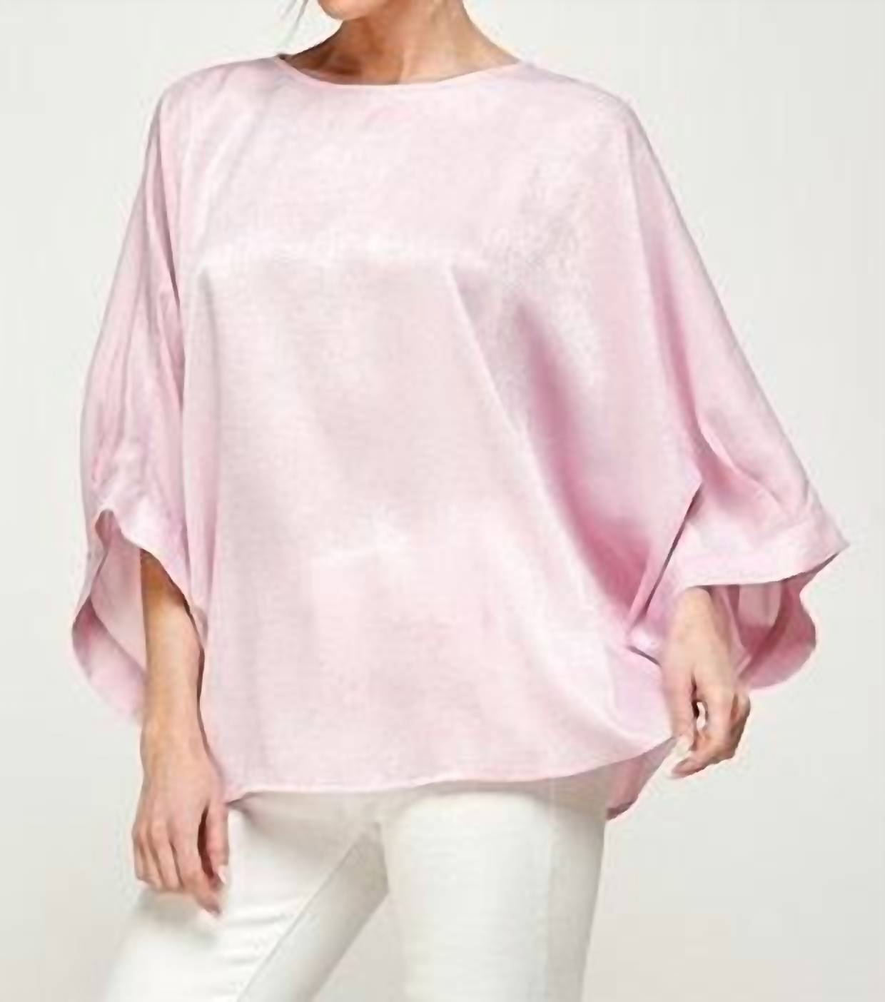 Caramela - Shimmery Poncho Top