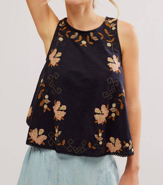 Free People - Top bordado divertido e sedutor