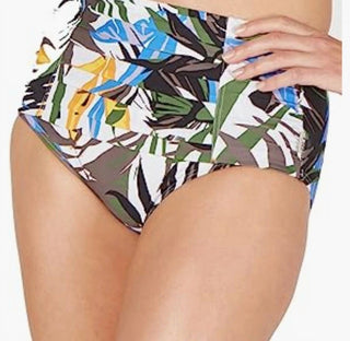 Calvin Klein - Standard Pleated High Waist Bikini Bottom