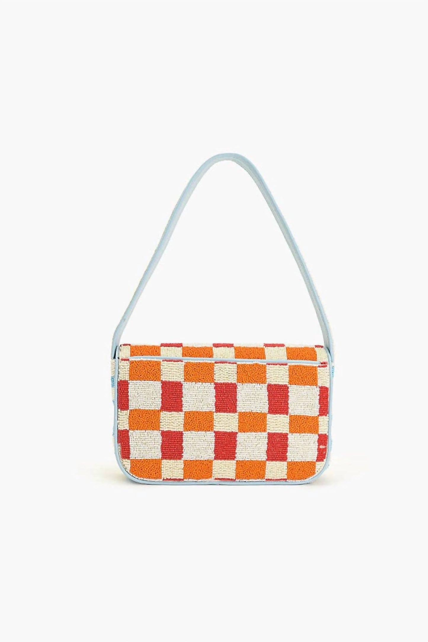 America & Beyond - Women's Sunset Check Shoulder Bag