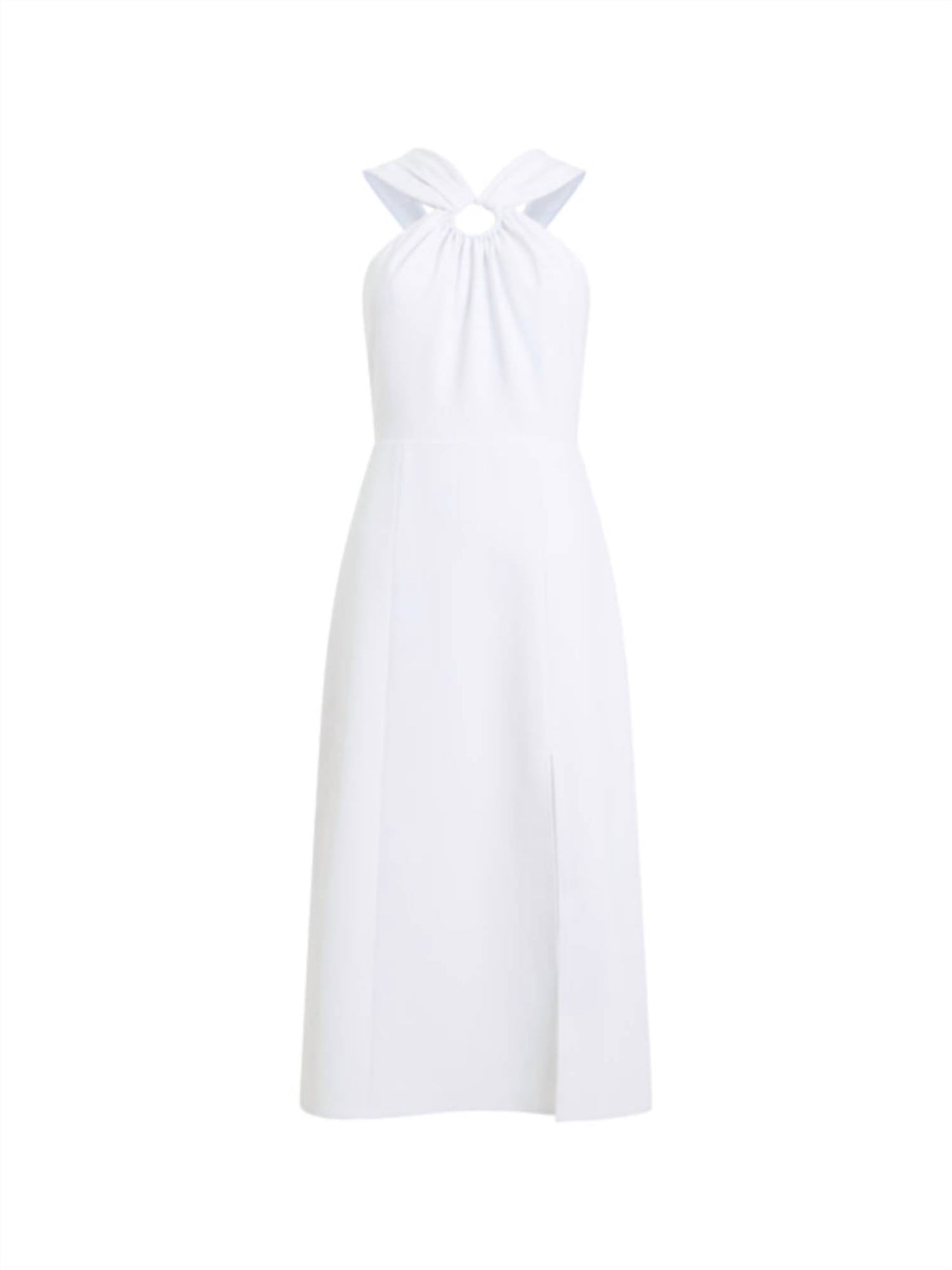 French Connection - Echo Rec Crepe Halter Ring Dress