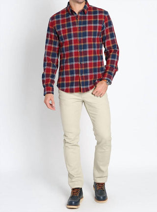 Jachs New York - Stretch Midweight Flannel Workshirt