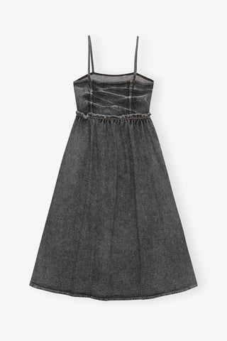 Ganni - Vestido Midi Stretch Future