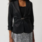 Joseph Ribkoff - Taffeta Fitted Blazer w/ Shawl Collar