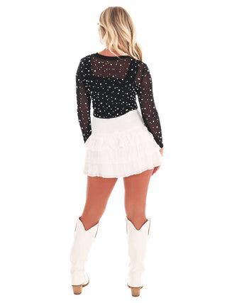 Best & Best - Shiny And Sassy Sheer Bodysuit