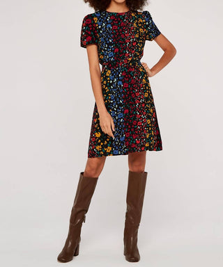 Apricot - Floral Mini Dress