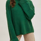 Bluivy - Jill Turtleneck Oversized Knit Sweater