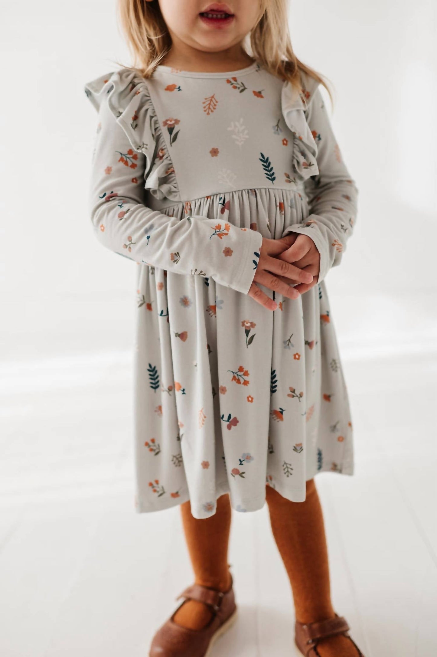 Babysprouts - Long Sleeve Ruffle Dress