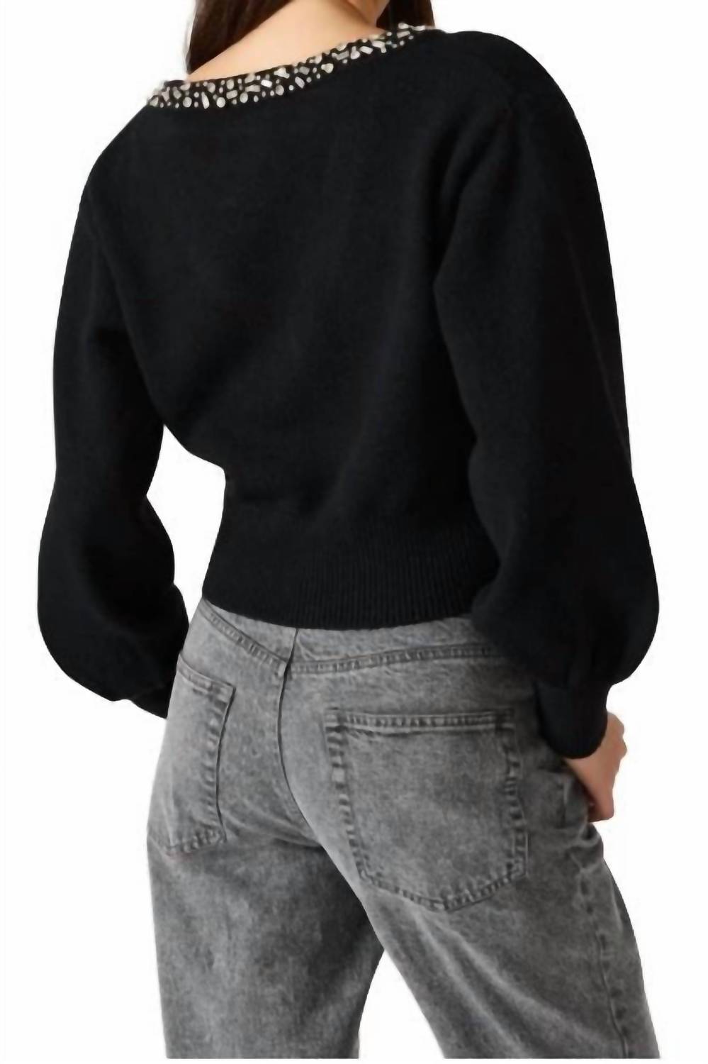 Steve Madden - Evilyn V-neck Sweater
