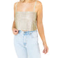 Buddylove - Girly Girl Rhinestone Crop Top