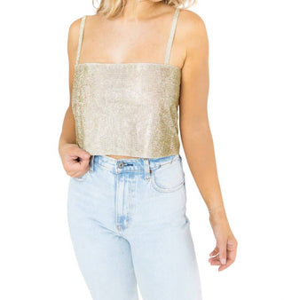 Buddylove - Top curto com strass feminino