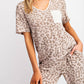 143 Story - Cheetah Pocket Top