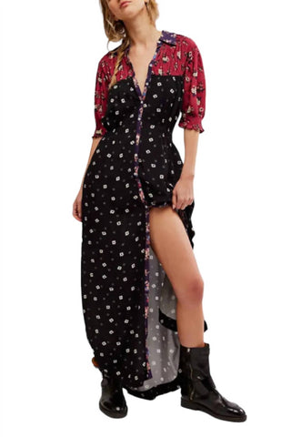 Free People - Vestido Midi Nora