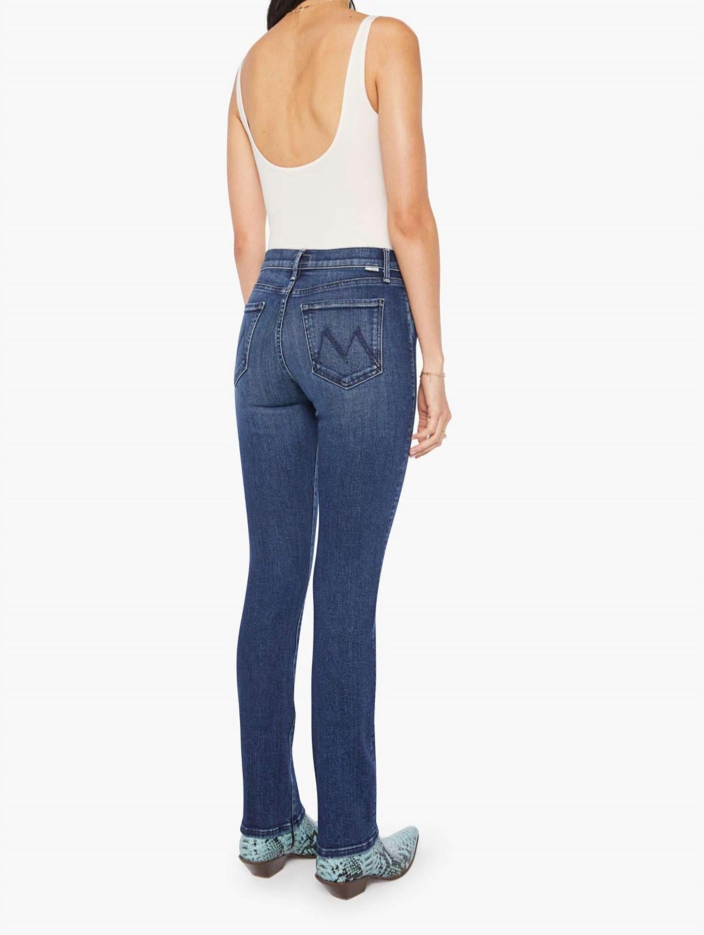 Mother - The Rascal Skimp Mid-rise Straight Leg Jeans