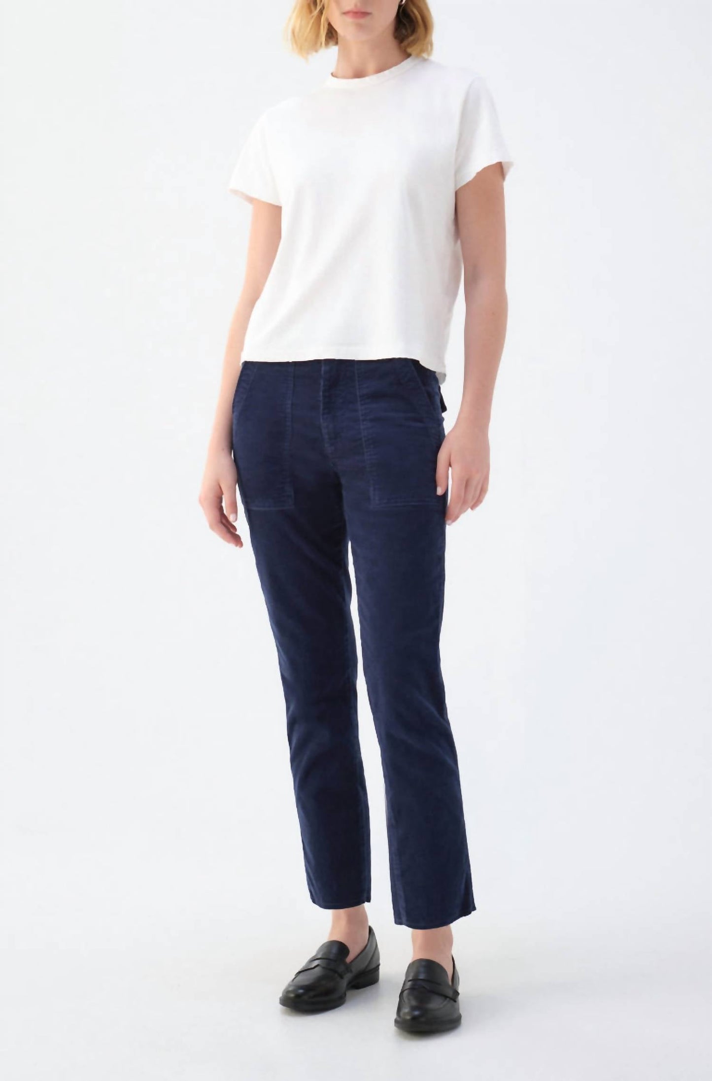 Amo - Corduroy Easy Army Trouser