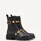 Valentino Garavani - Botas de combate femininas com tachas romanas
