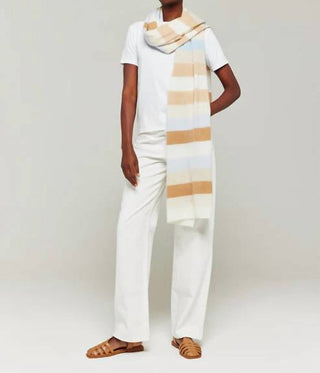 Brodie Cashmere - Stripe Cashmere Travel Wrap