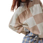 Free People - Checker Easy Street Sweater