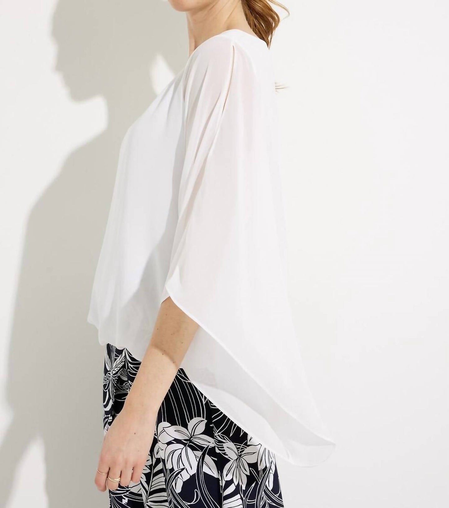 Joseph Ribkoff - Casual Flutter Sleeve Pullover