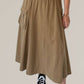 Aaron & Amber - Cotton Cargo Maxi Skirt