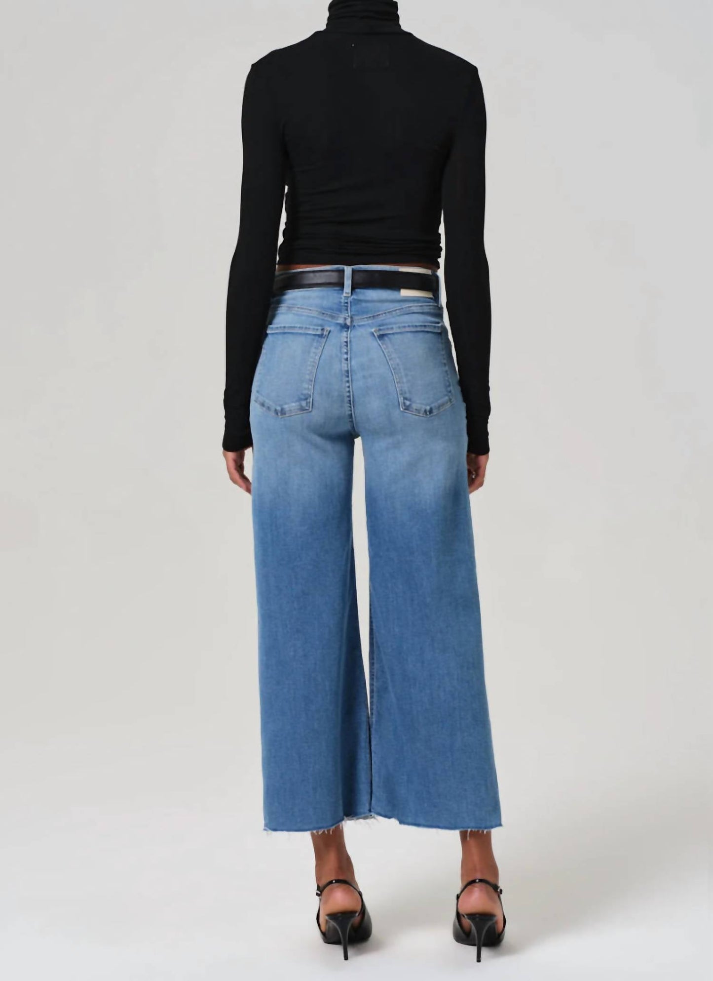 Citizens Of Humanity - Lyra Crop Wide Leg Jeans