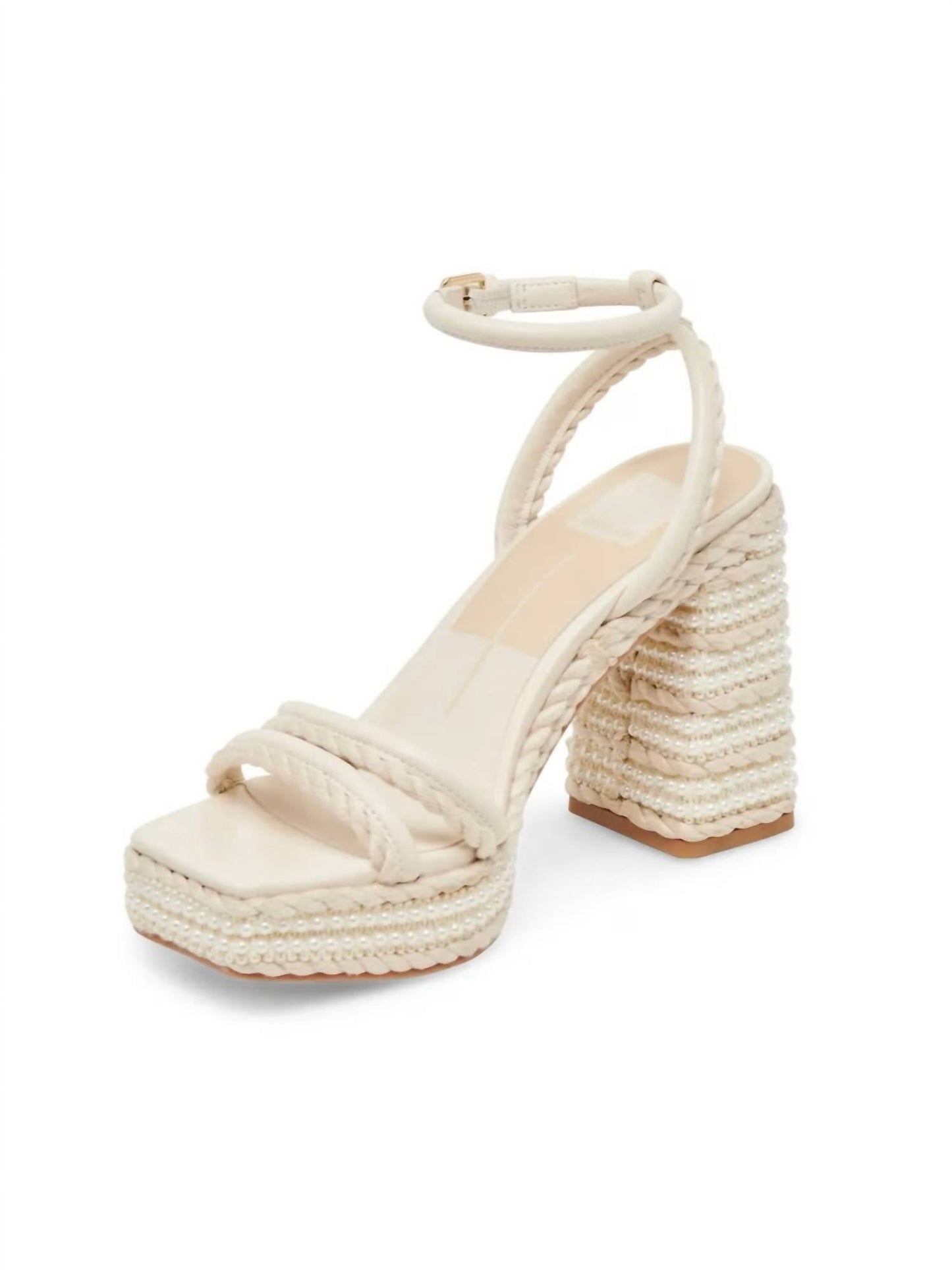 Dolce Vita - Women's Leather Agnes Pearl Heels