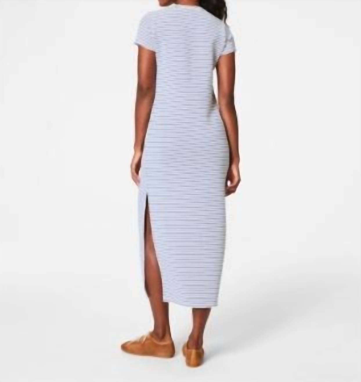Spanx - Airessentials Striped Maxi T-shirt Dress