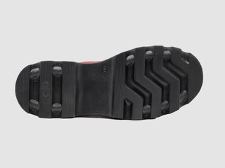 Kcr Group - Botas femininas de couro com zíper e forro moderno