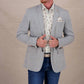 A Fish Named Fred - Plaid Pattern Blazer