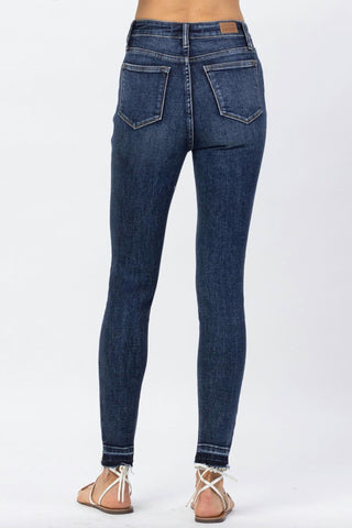 Judy Blue - Release Hem Tummy Control Skinny Jeans