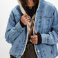 Free People - Women's Asher Cozy Denim Jacket