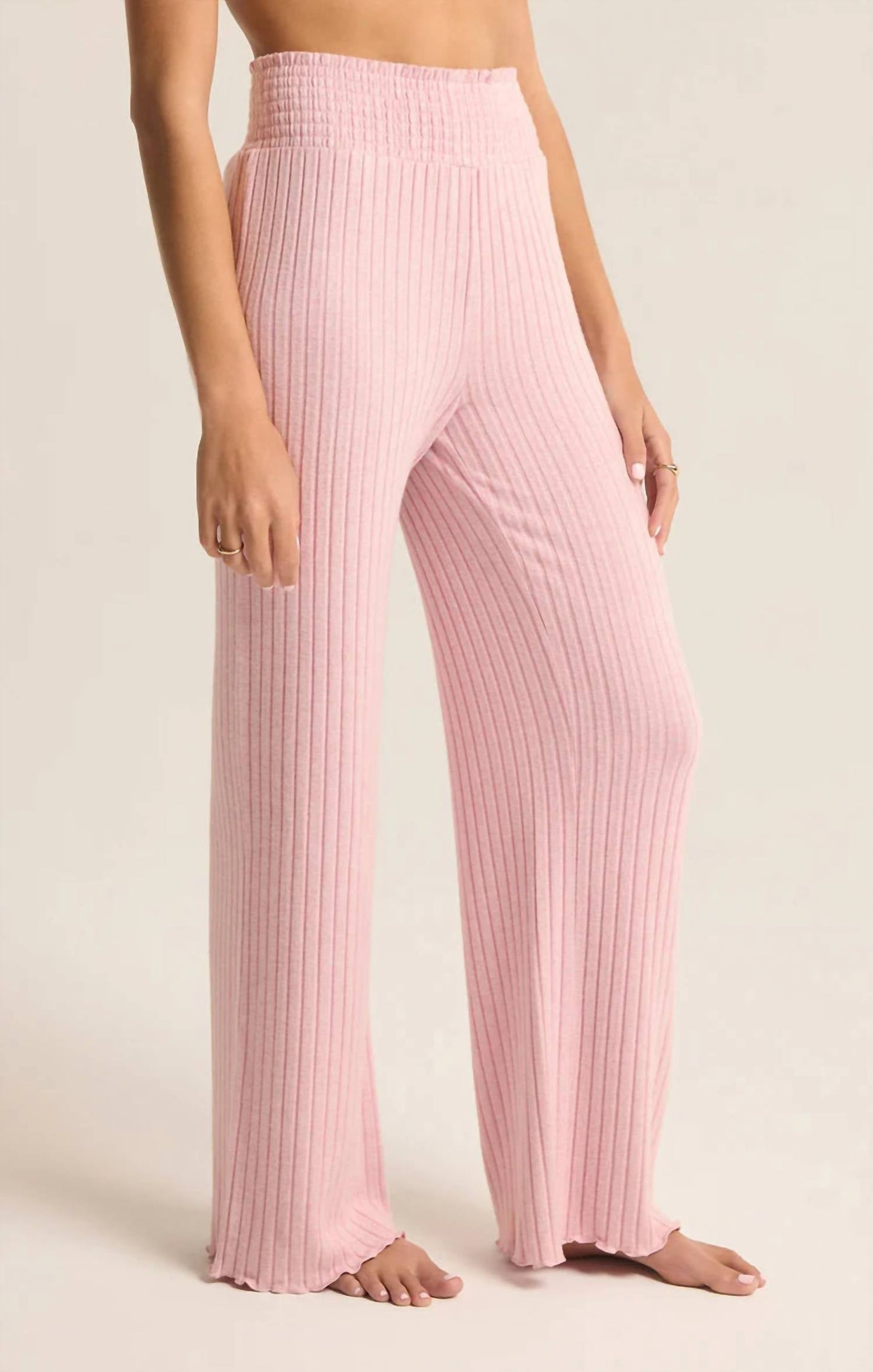 Z Supply - Dawn Smocked Rib Pants