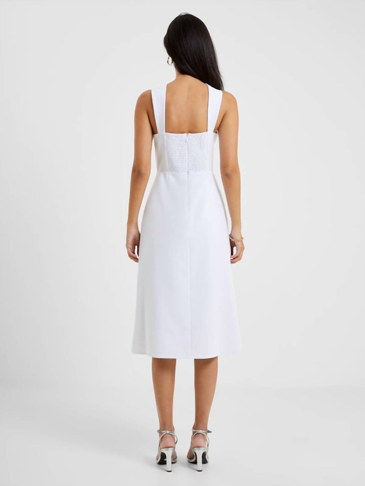 French Connection - Echo Rec Crepe Halter Ring Dress