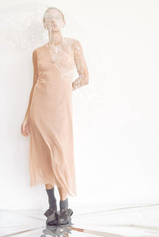 Brazeau Tricot - Women's Tulle Double Midi Dress