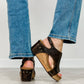 Corkys Footwear - Women's Carley Crinkle Wedges
