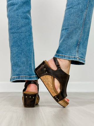 Corkys Footwear - Women's Carley Crinkle Wedges